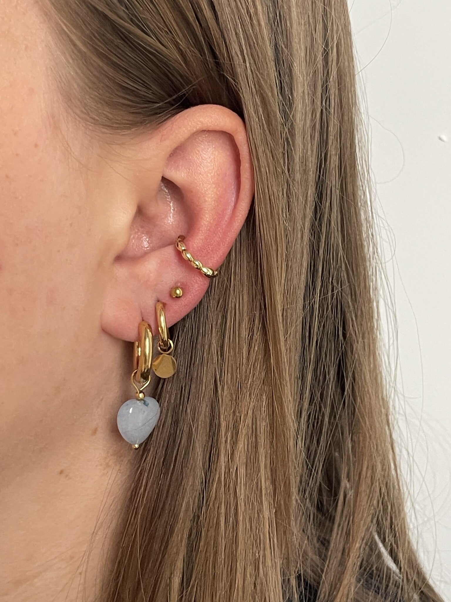 Marly - Boucle d'oreille - Acier inoxydable