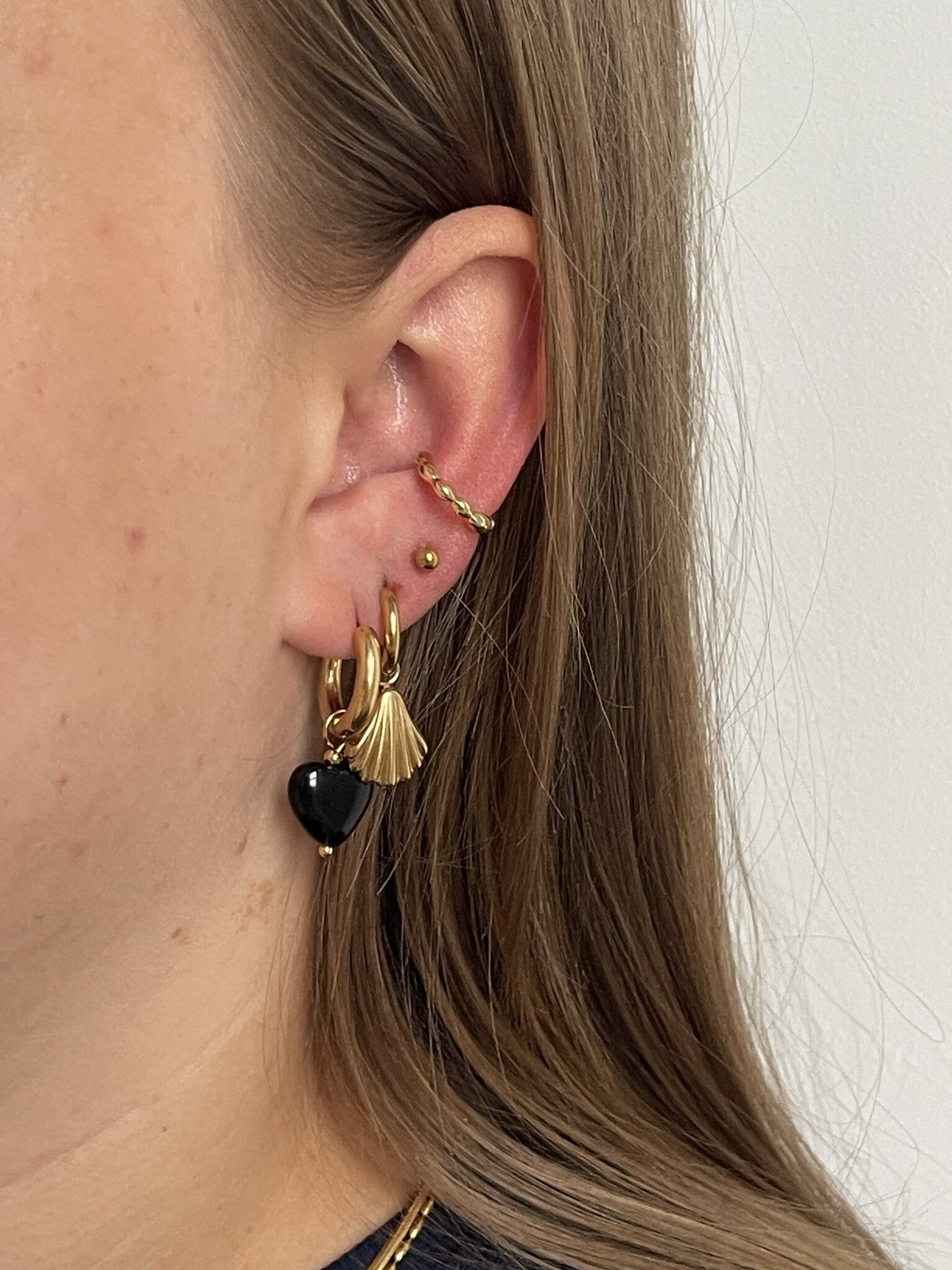 Marly - Boucle d'oreille - Acier inoxydable