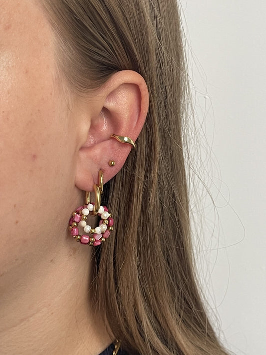 Adriana - Boucle d'oreille - Acier inoxydable