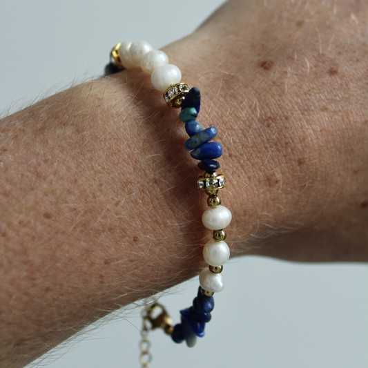 Linne - Bracelet - Pierre naturelle - Acier inoxydable