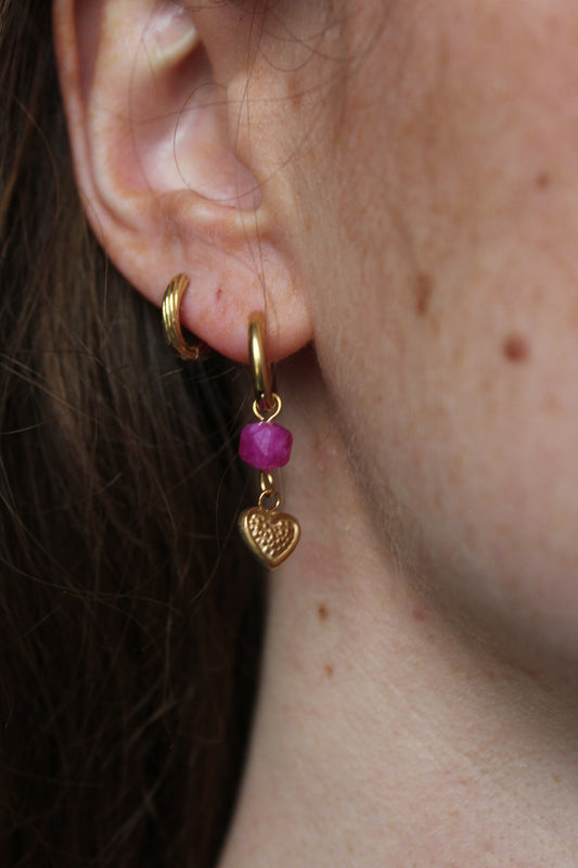 Gráinne - Boucles d'oreilles - Acier inoxydable