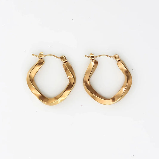 Jane - Boucles d'oreilles - Acier inoxydable