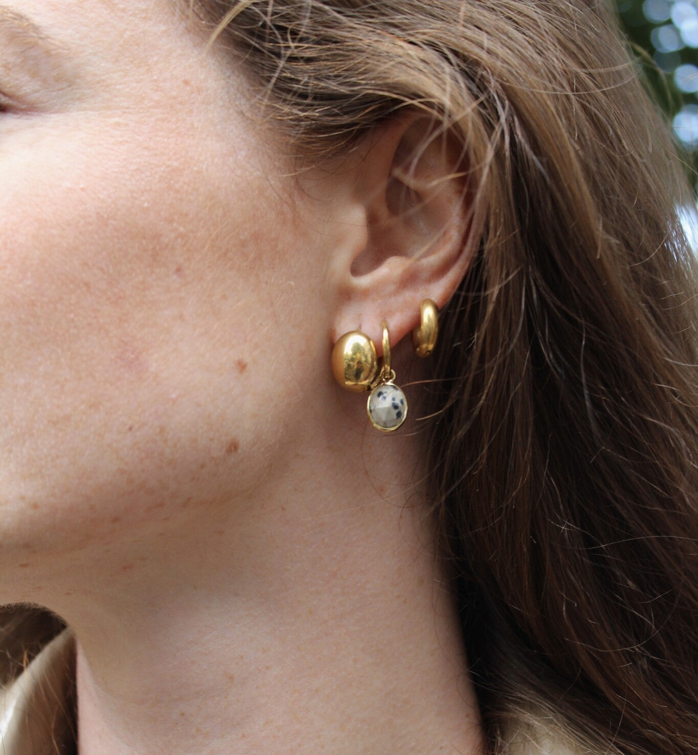 Ovally - Boucles d'oreilles - Acier inoxydable