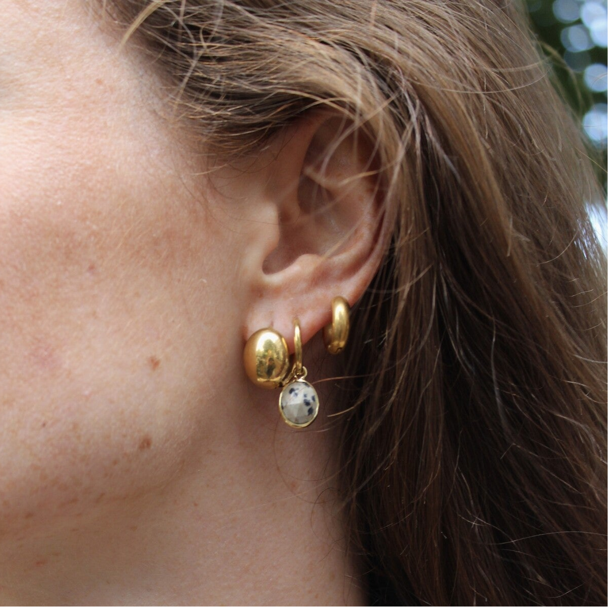 Ovally - Boucles d'oreilles - Acier inoxydable