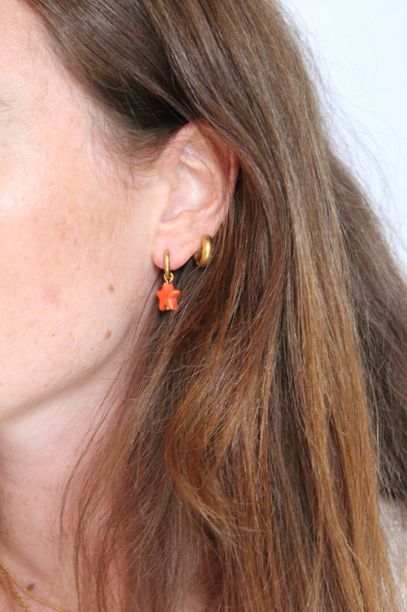 Bright Star - Boucles d'oreilles - Acier inoxydable