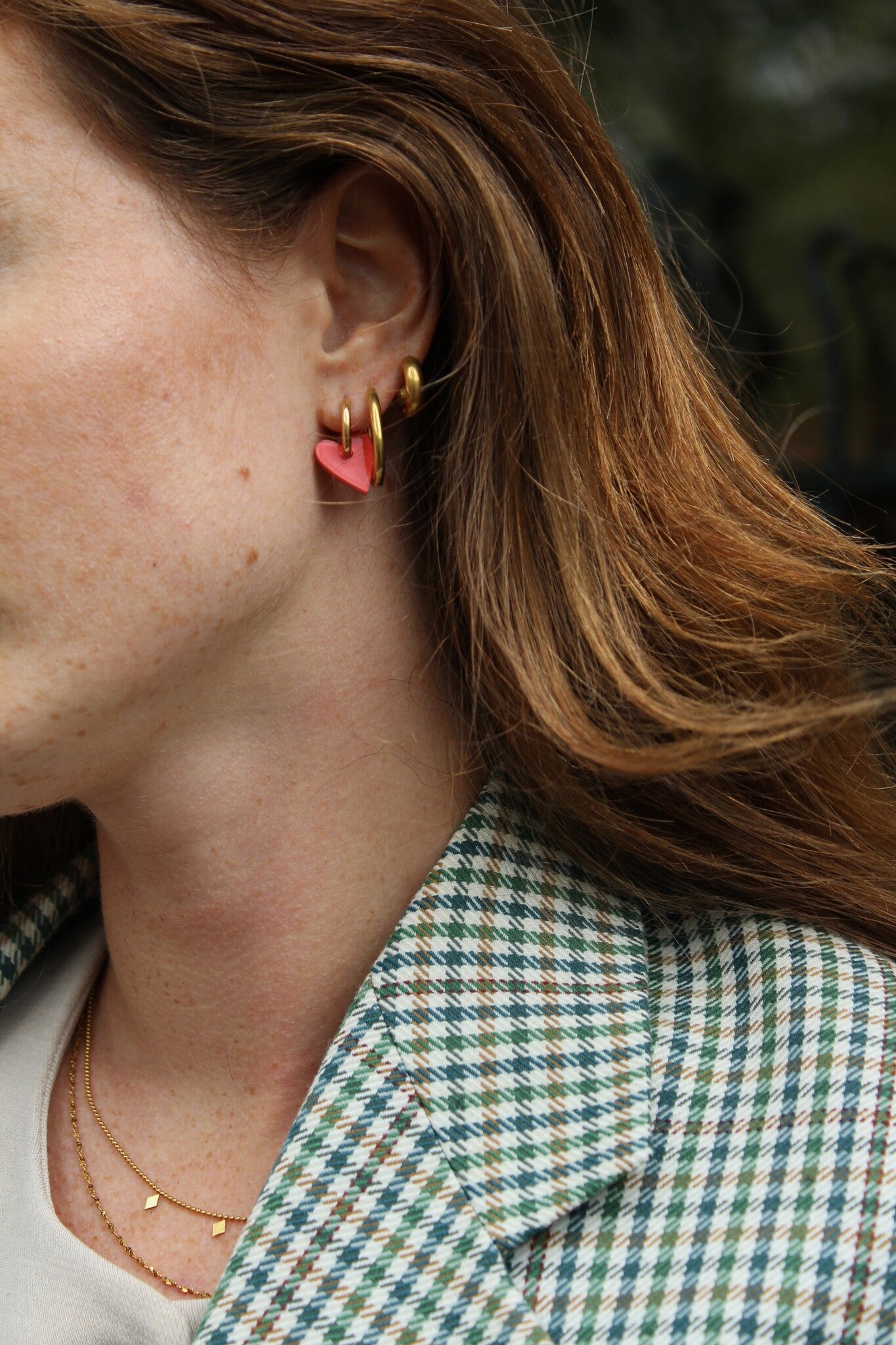 Hanne - Boucles d'oreilles - Acier inoxydable