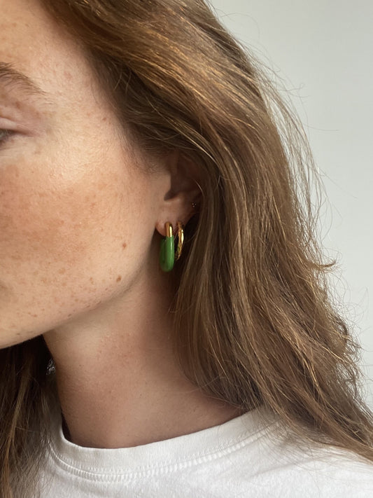 La vie est une fête - Boucles d'oreilles - Acier inoxydable