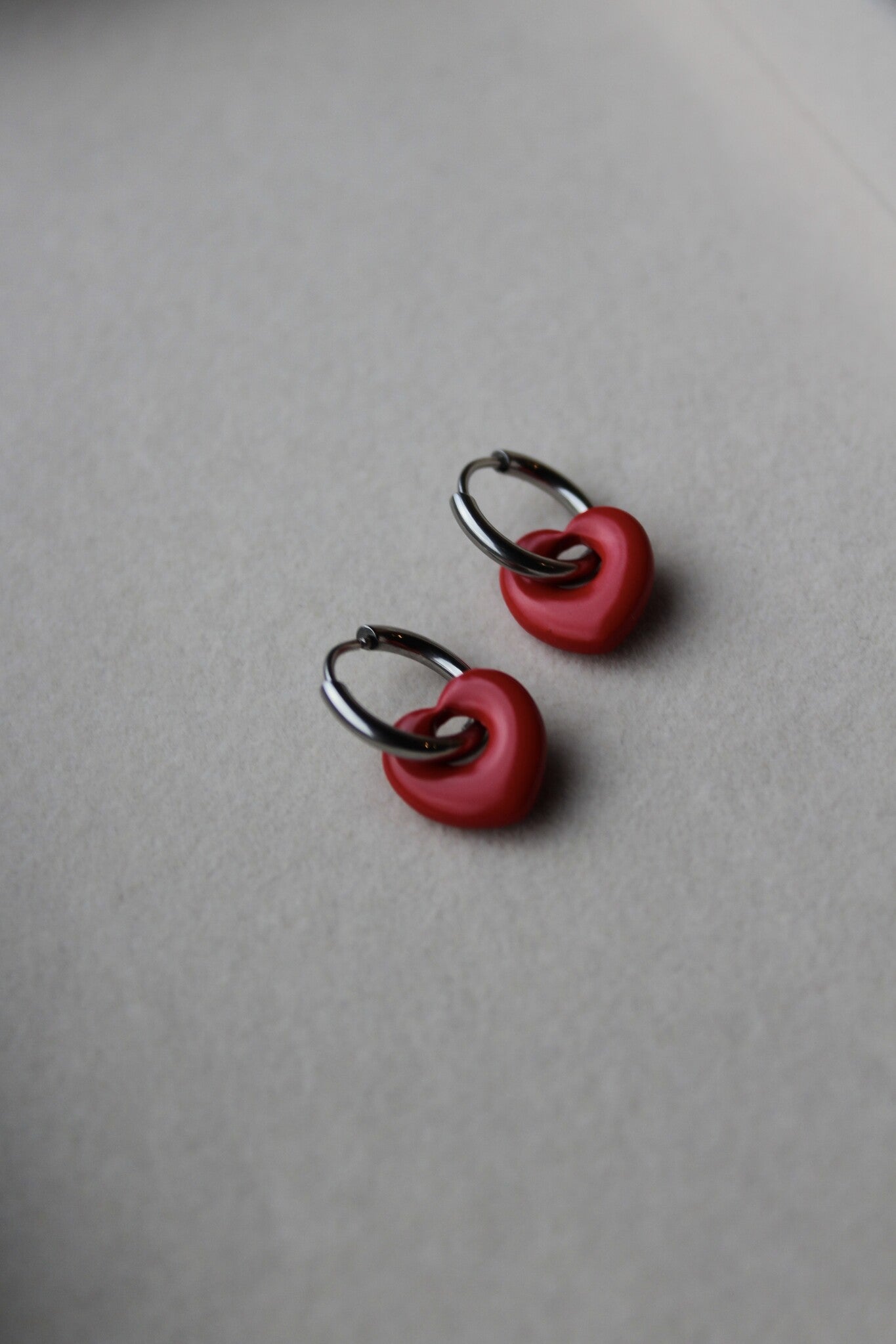 Beau - Boucles d'oreilles - Acier inoxydable