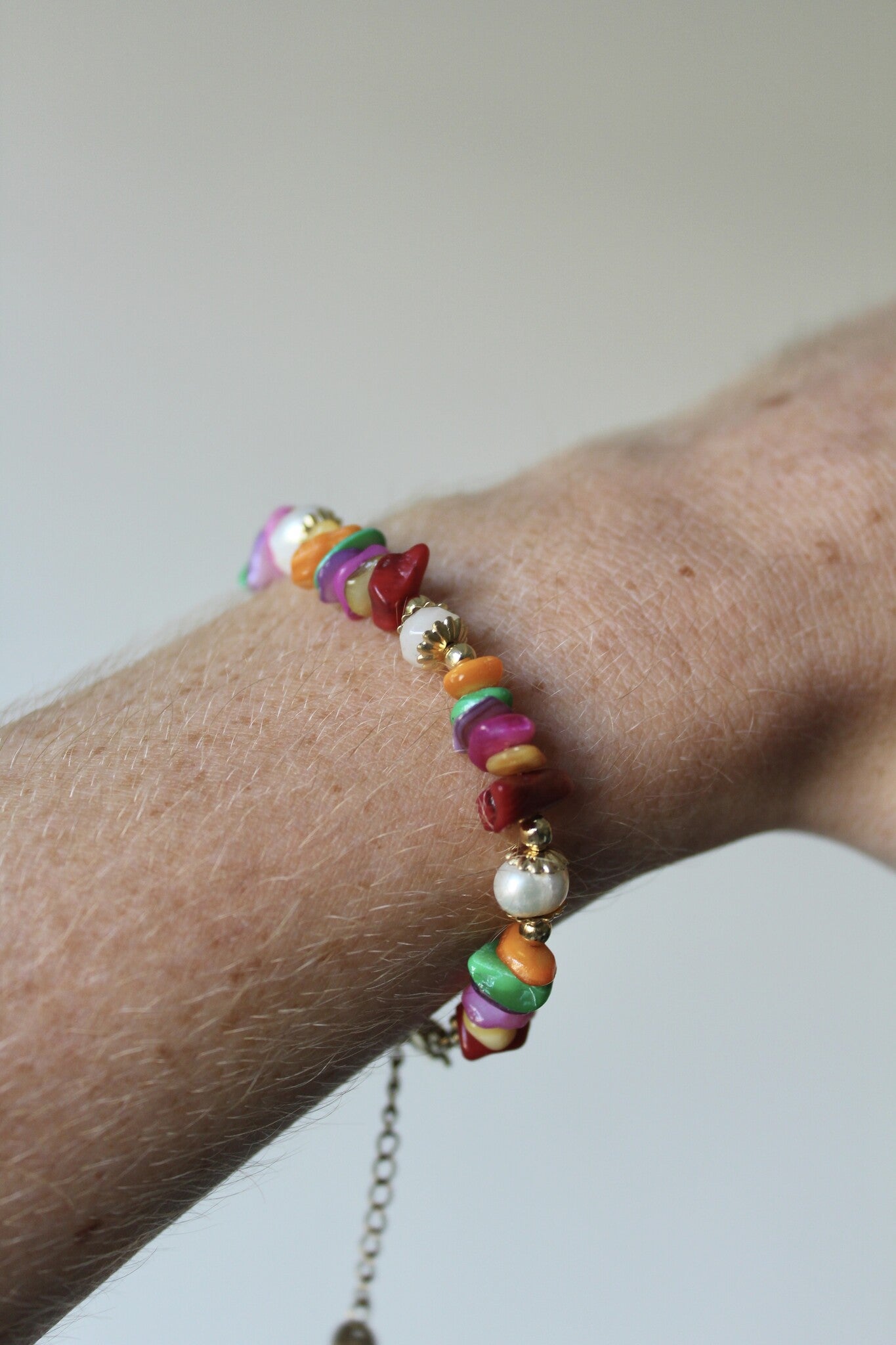 Rainbow Shell - Bracelet - Acier inoxydable