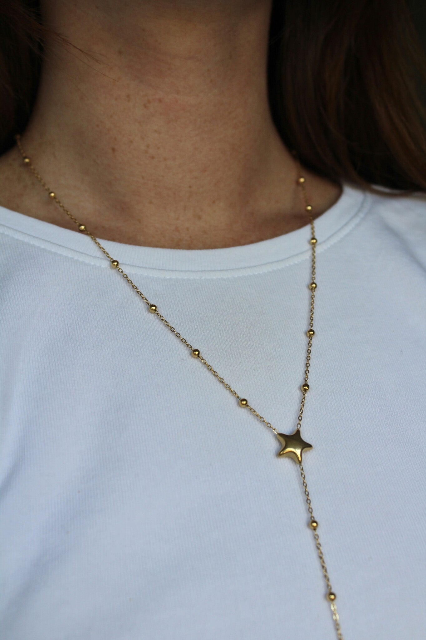 Étoiles - Collier - Acier inoxydable