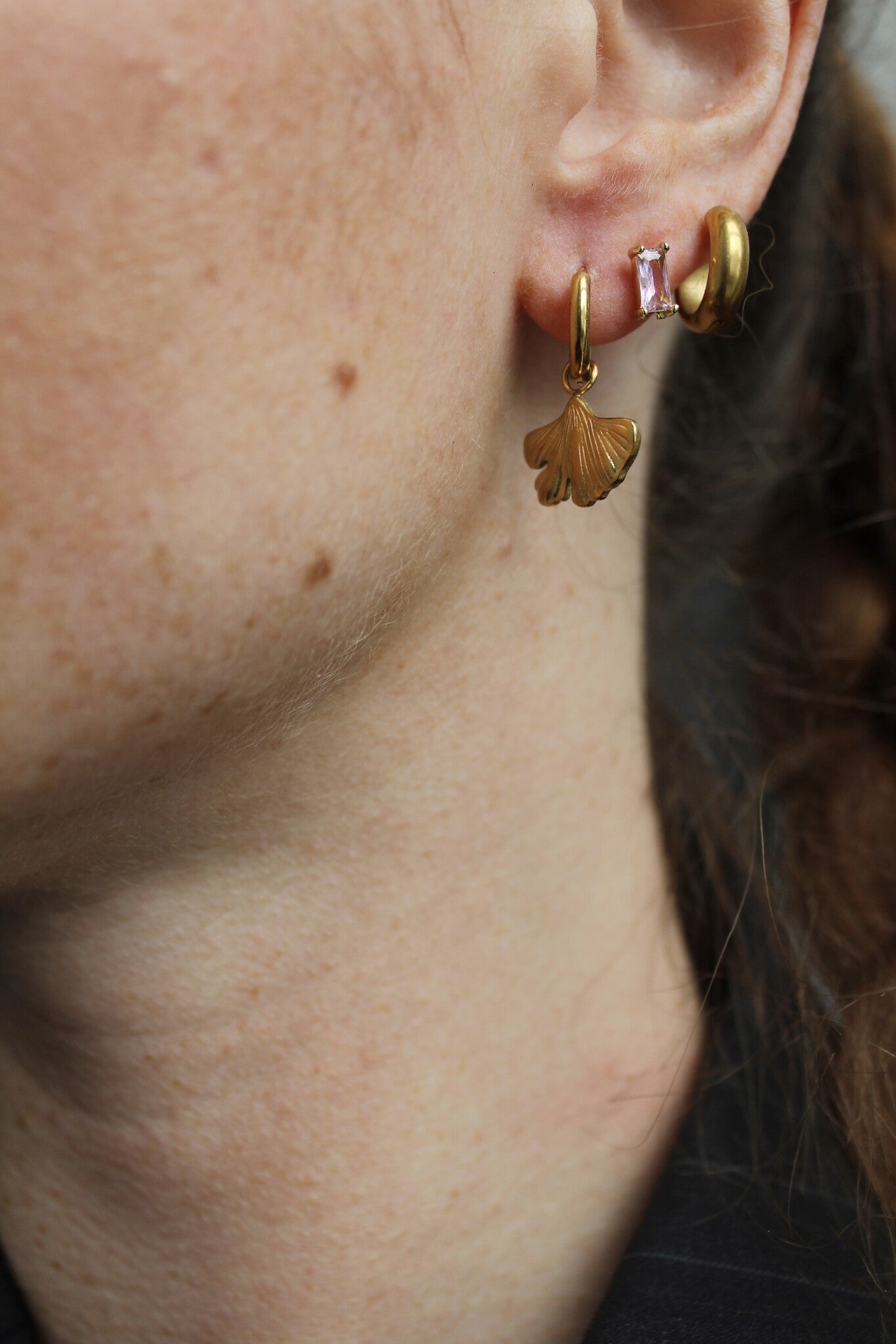 Liro - Boucles d'oreilles - Acier inoxydable