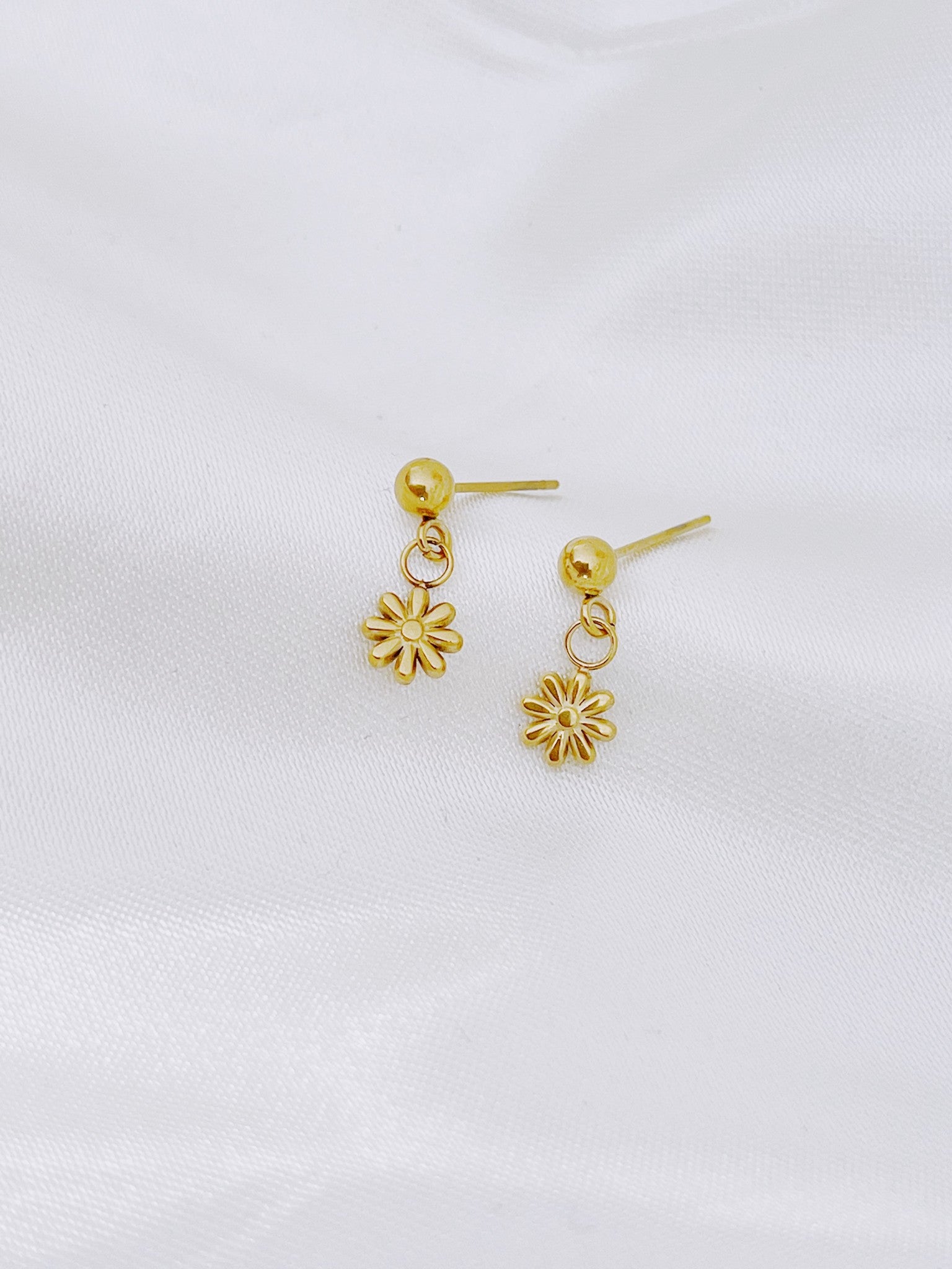 Boucle d'oreilles Little Daisy - Boucles d'oreilles - Acier inoxydable