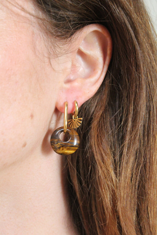 Evi - Boucles d'oreilles - Acier inoxydable