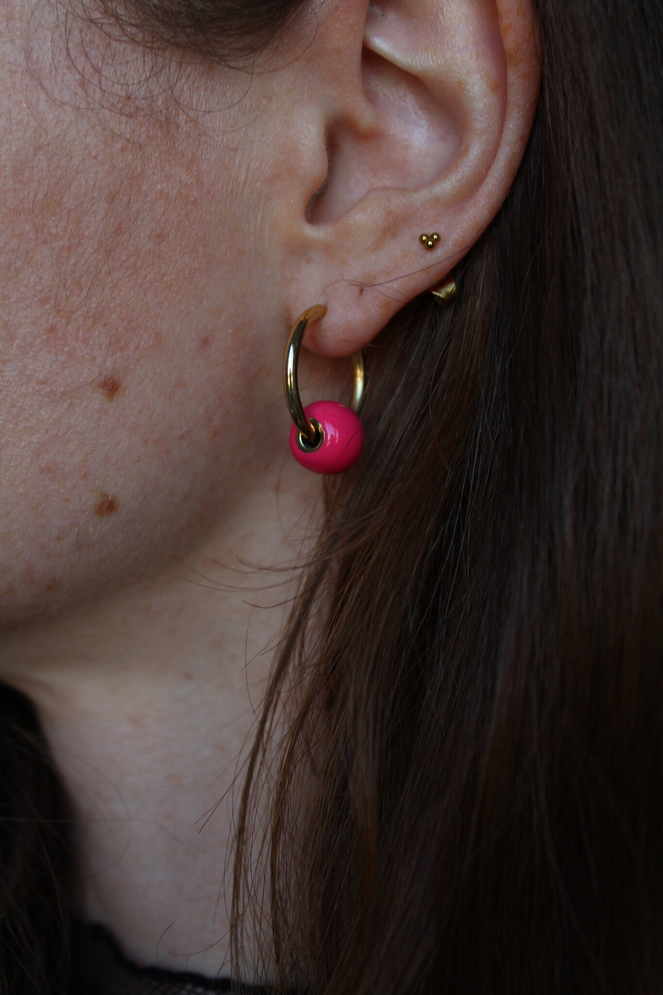 Aya - Boucles d'oreilles - Acier inoxydable