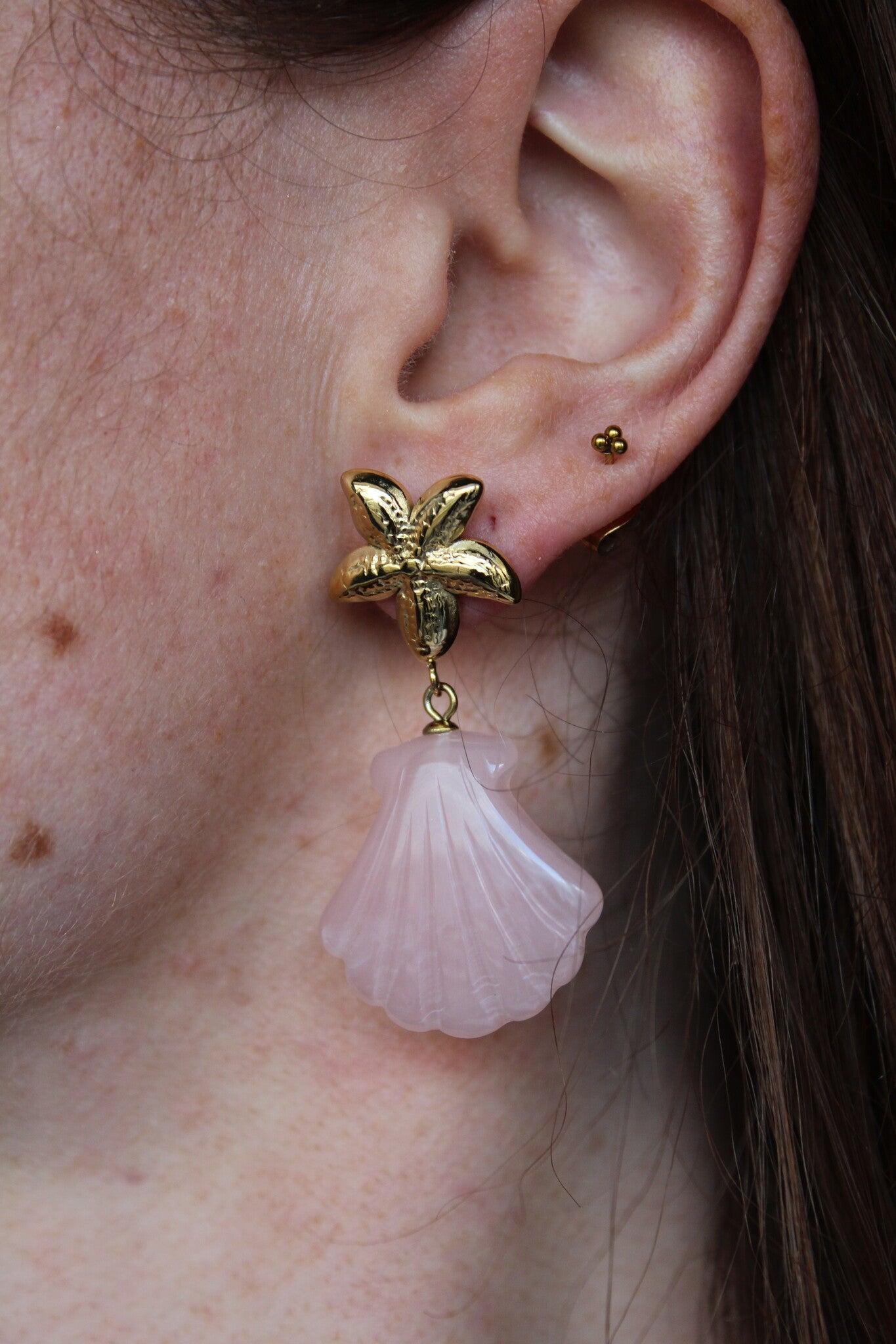 Océan - Boucles d'oreilles - Acier inoxydable