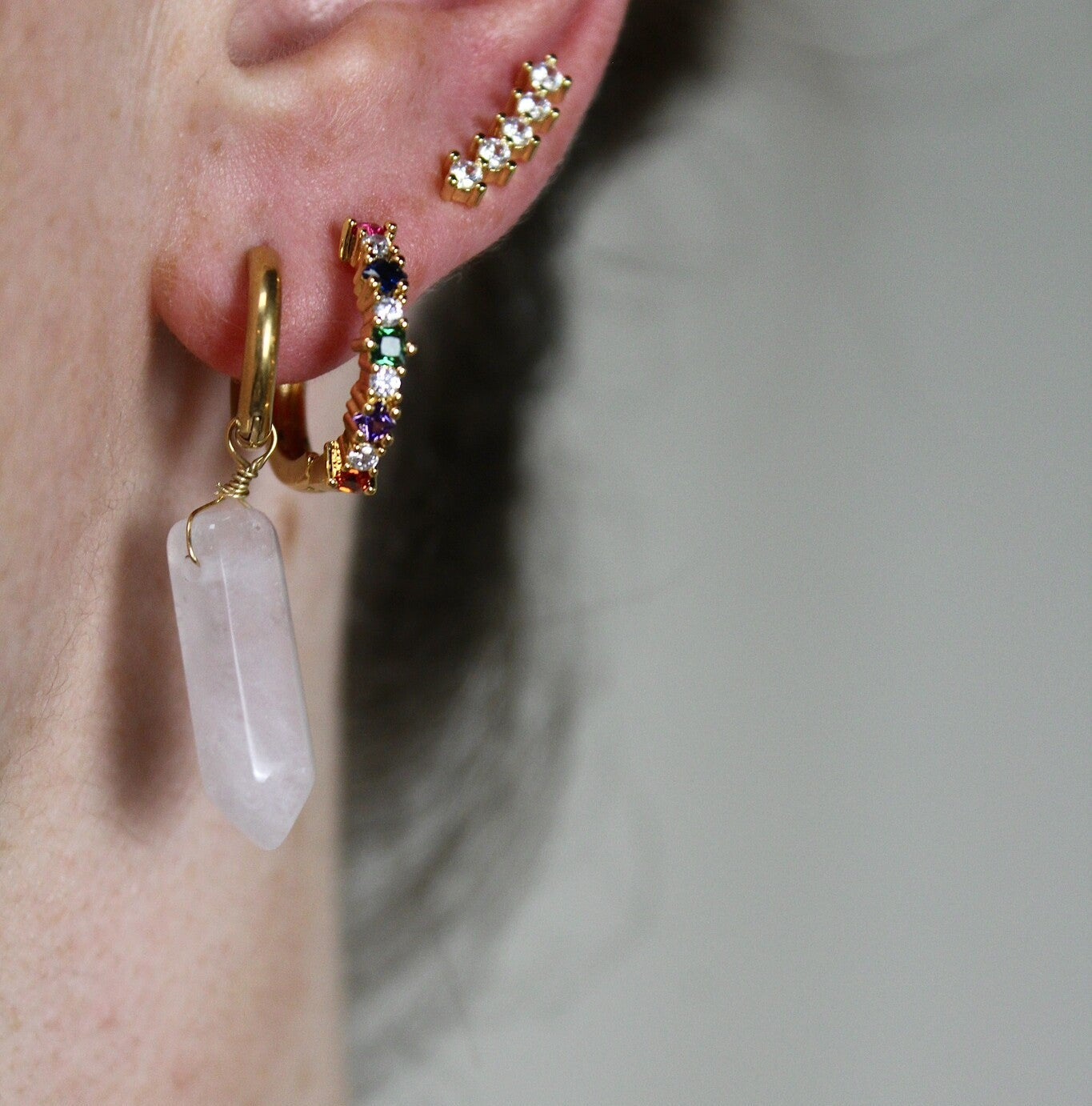 Marcy - Boucles d'oreilles - Acier inoxydable