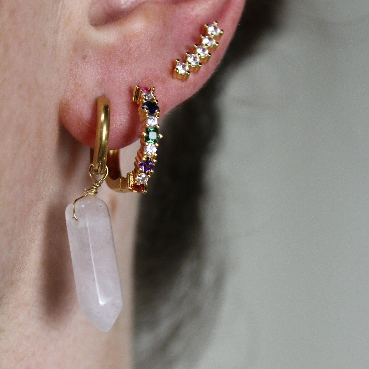 Marcy - Boucles d'oreilles - Acier inoxydable