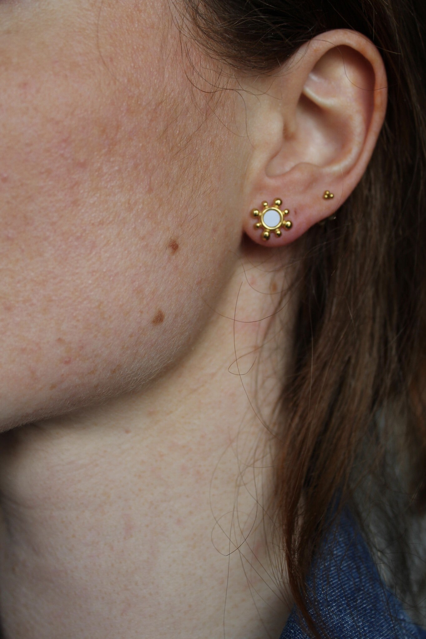 Mina - Boucles d'oreilles - Acier inoxydable