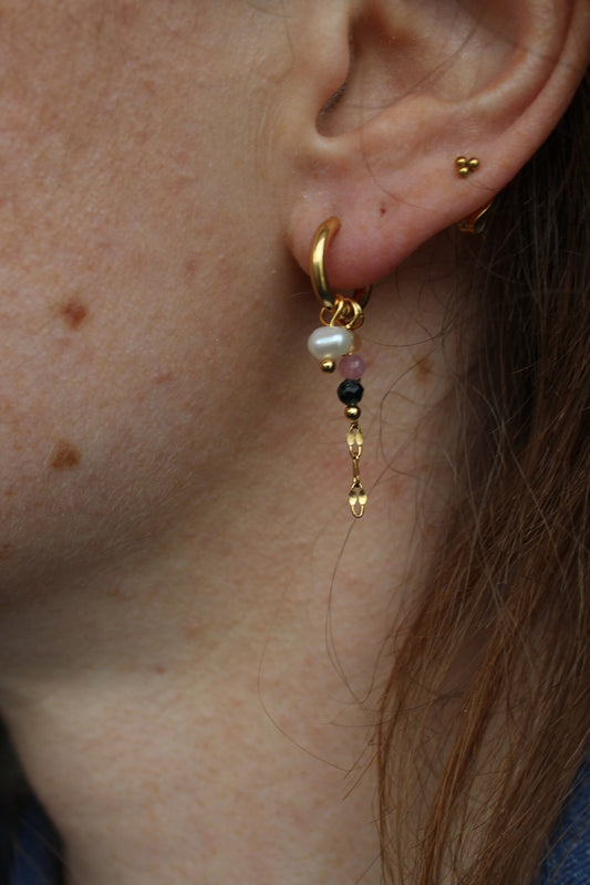 Valencia - Boucles d'oreilles - Acier inoxydable