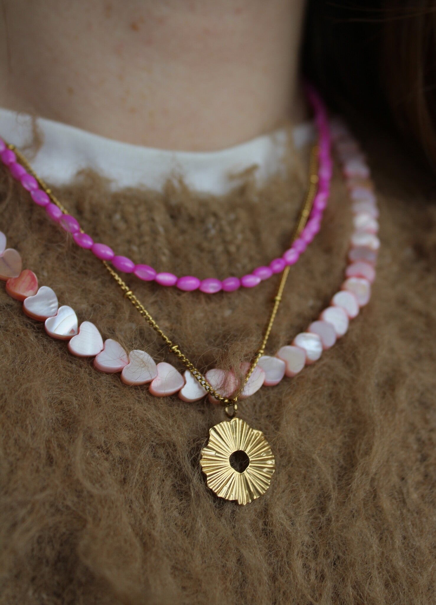 Real Shell - Collier - Acier inoxydable