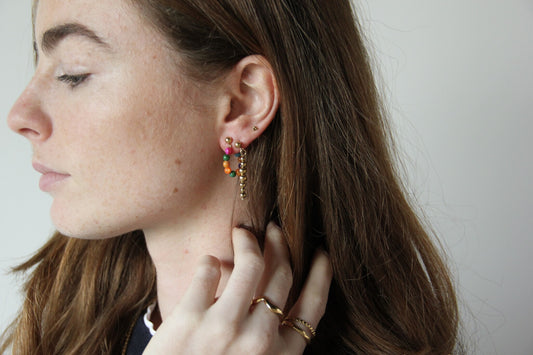 Jailey - Boucles d'oreilles - Acier inoxydable