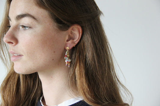 Crazy For Colour - Boucles d'oreilles - Acier inoxydable