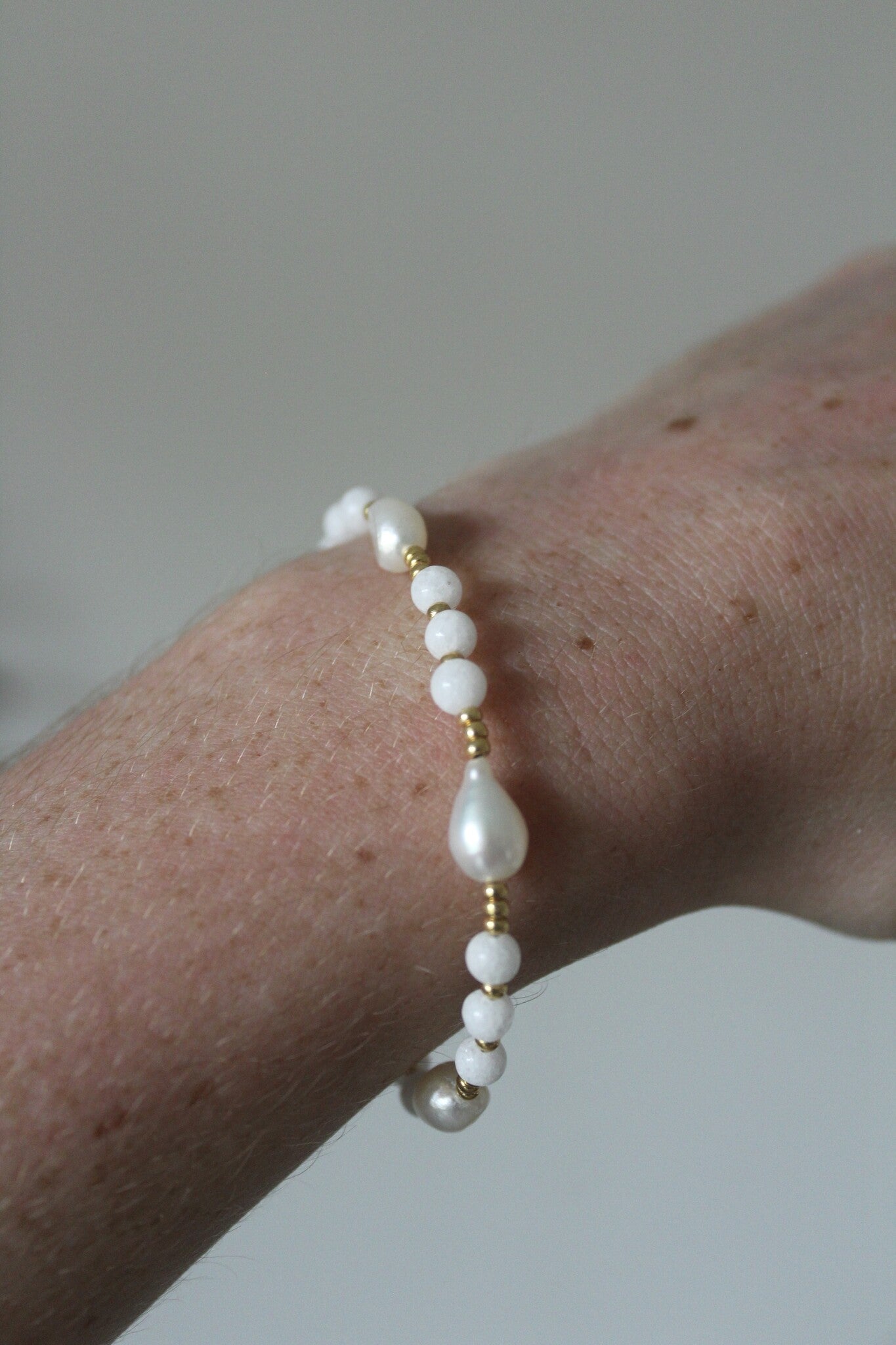 Kira - Bracelet - Acier inoxydable - Pierre naturelle