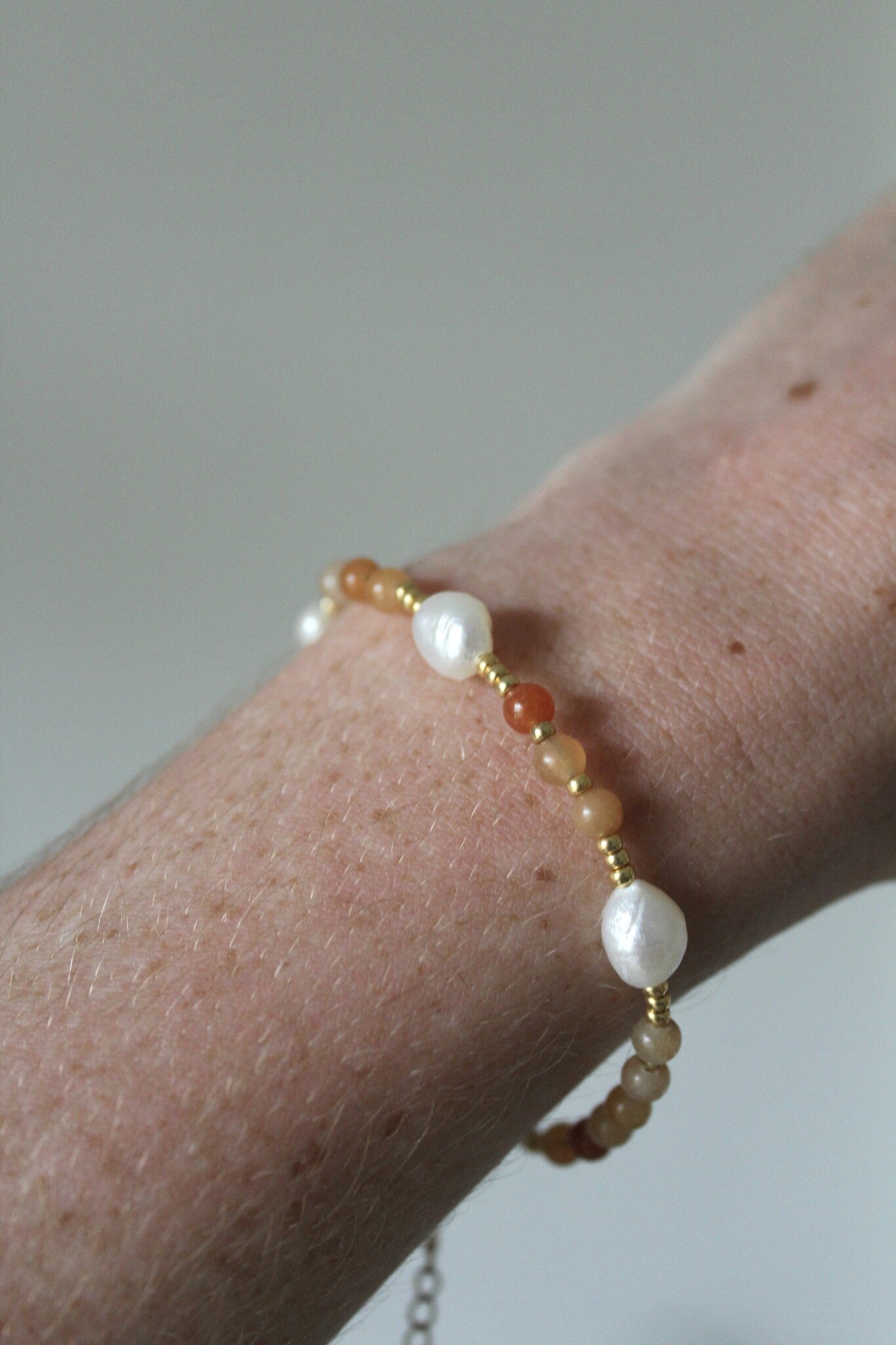 Kira - Bracelet - Acier inoxydable - Pierre naturelle