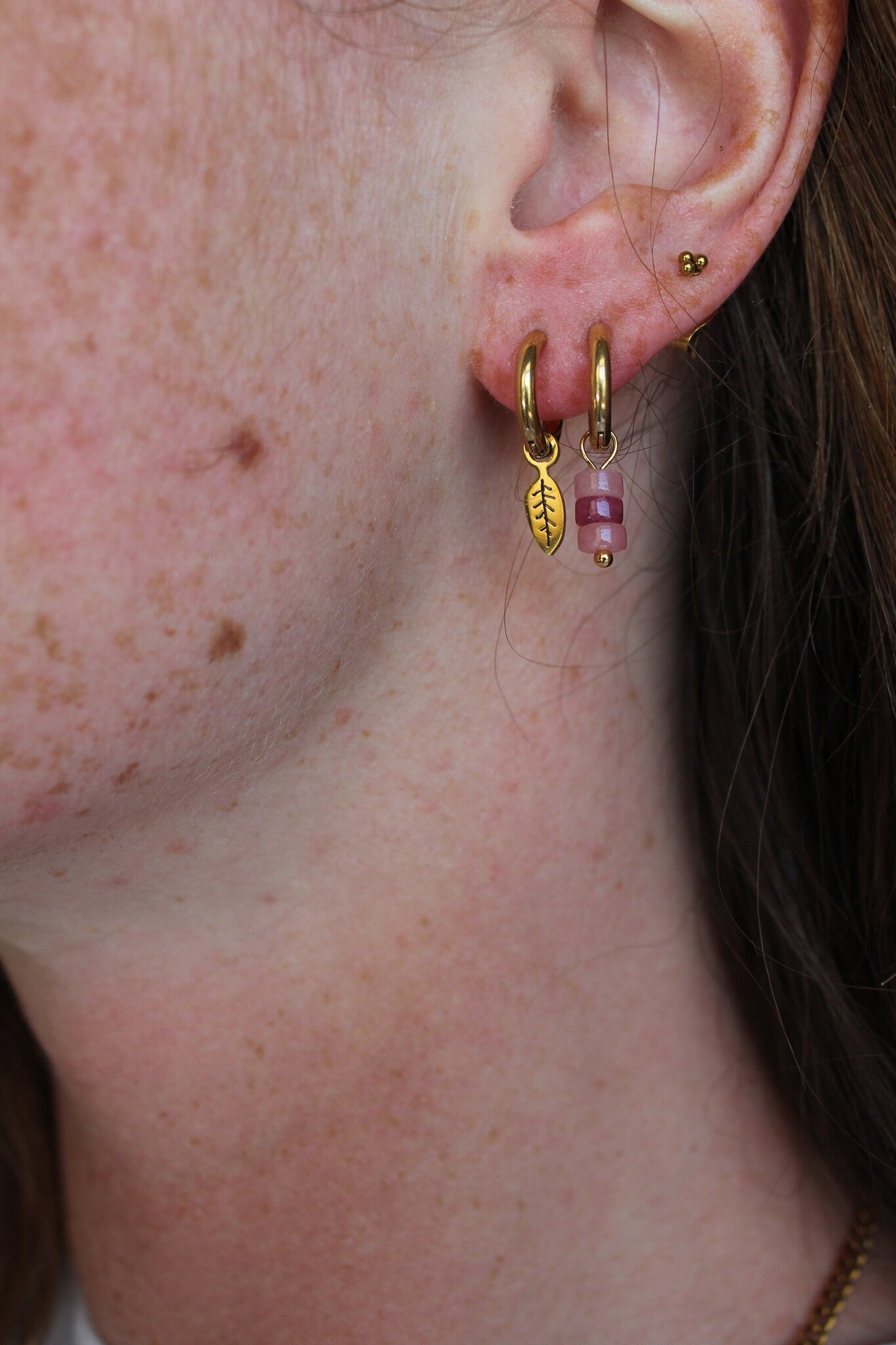 Belle - Boucles d'oreilles - Acier inoxydable