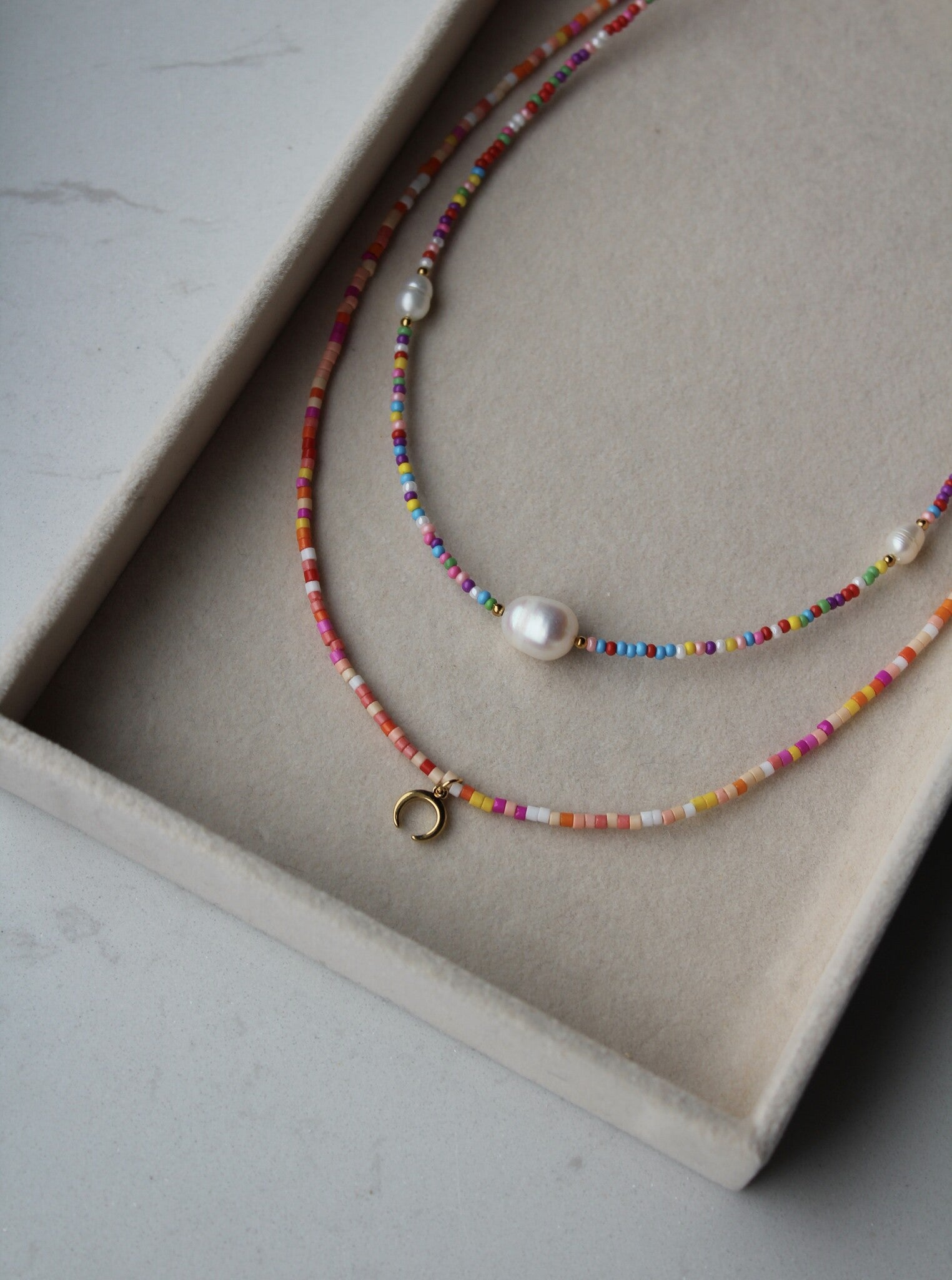 Perles, perles, perles - Collier - Acier inoxydable