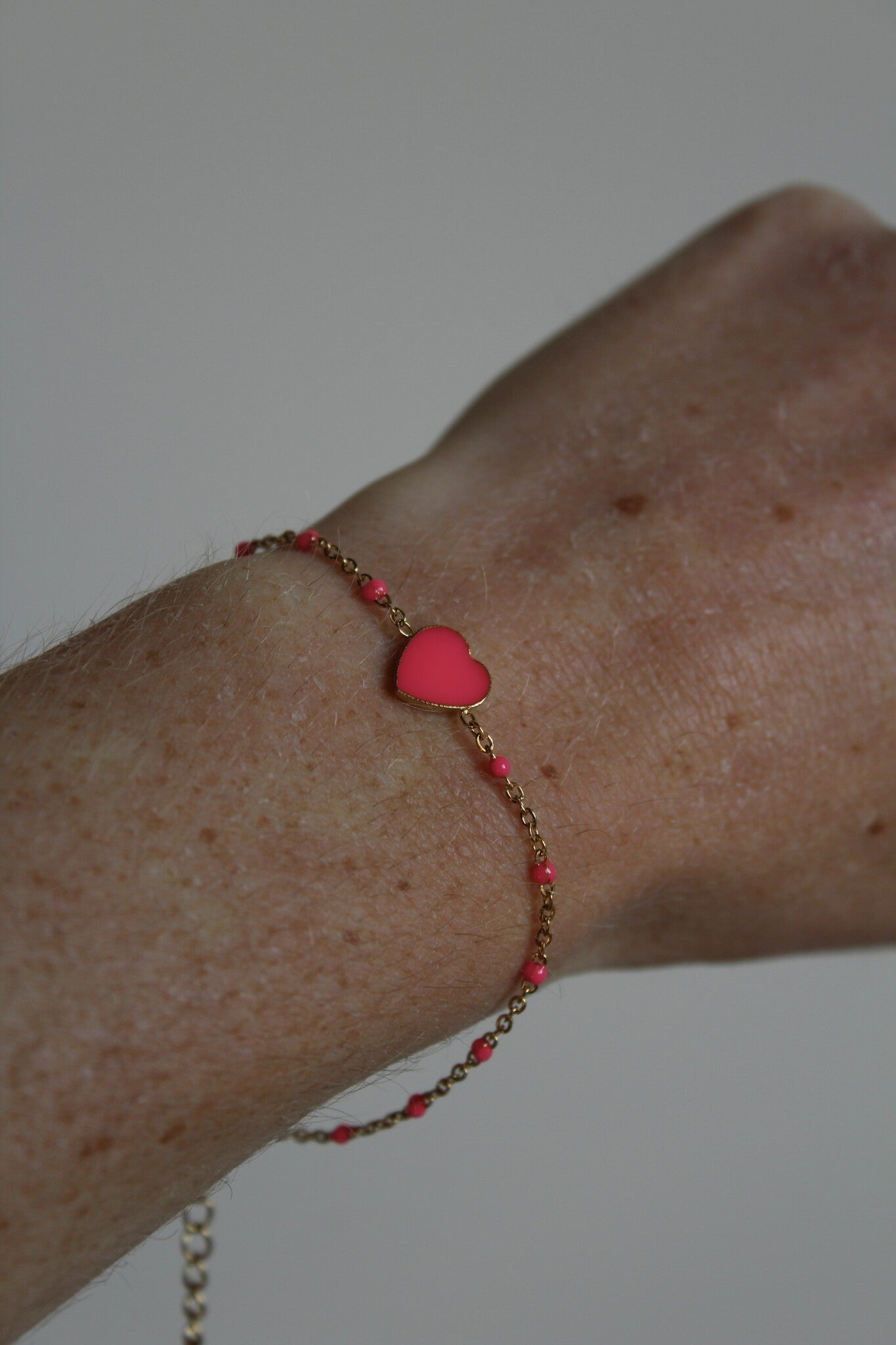 Coeur - Bracelet - Acier inoxydable