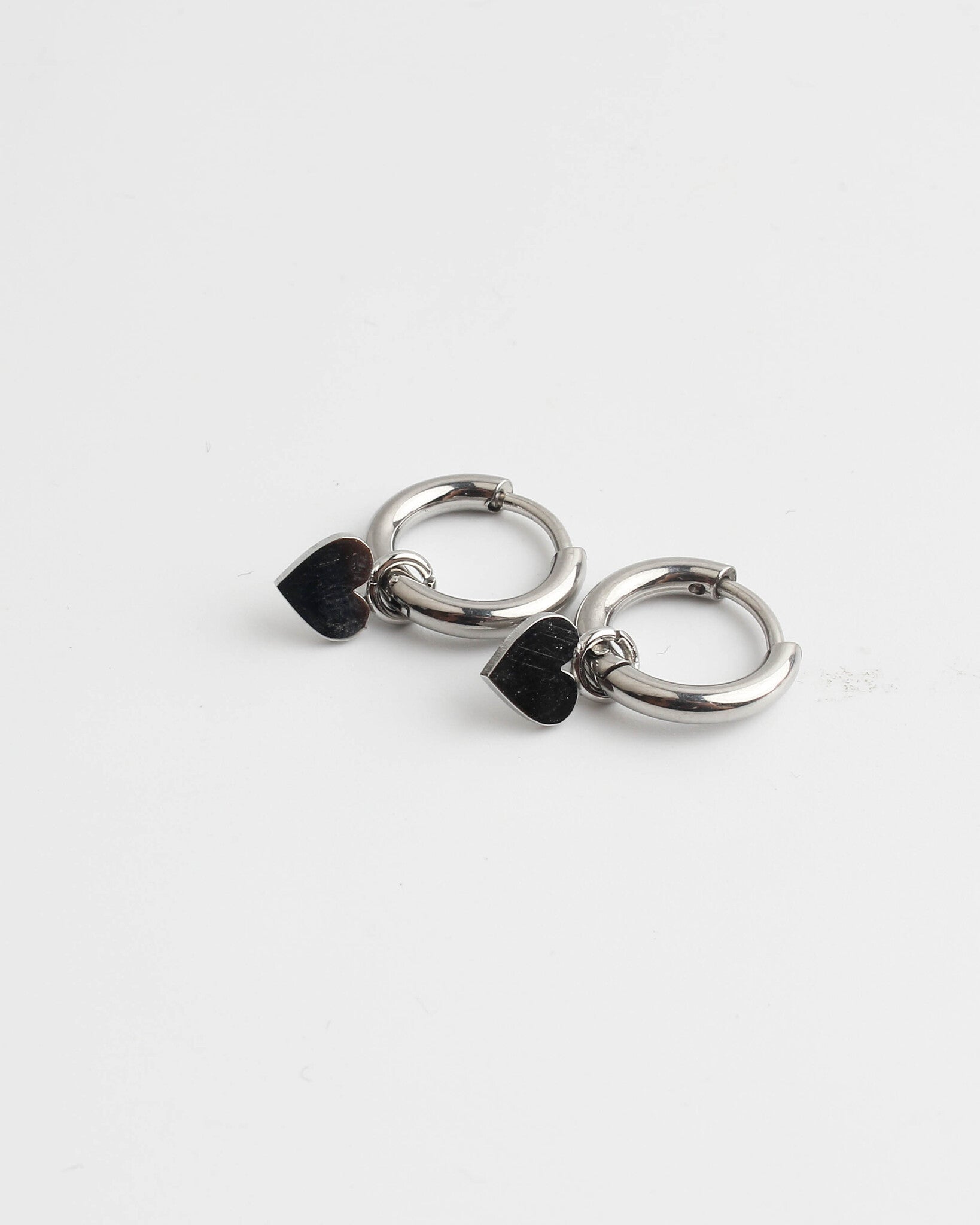 Petit coeur - Boucles d'oreilles - Acier inoxydable