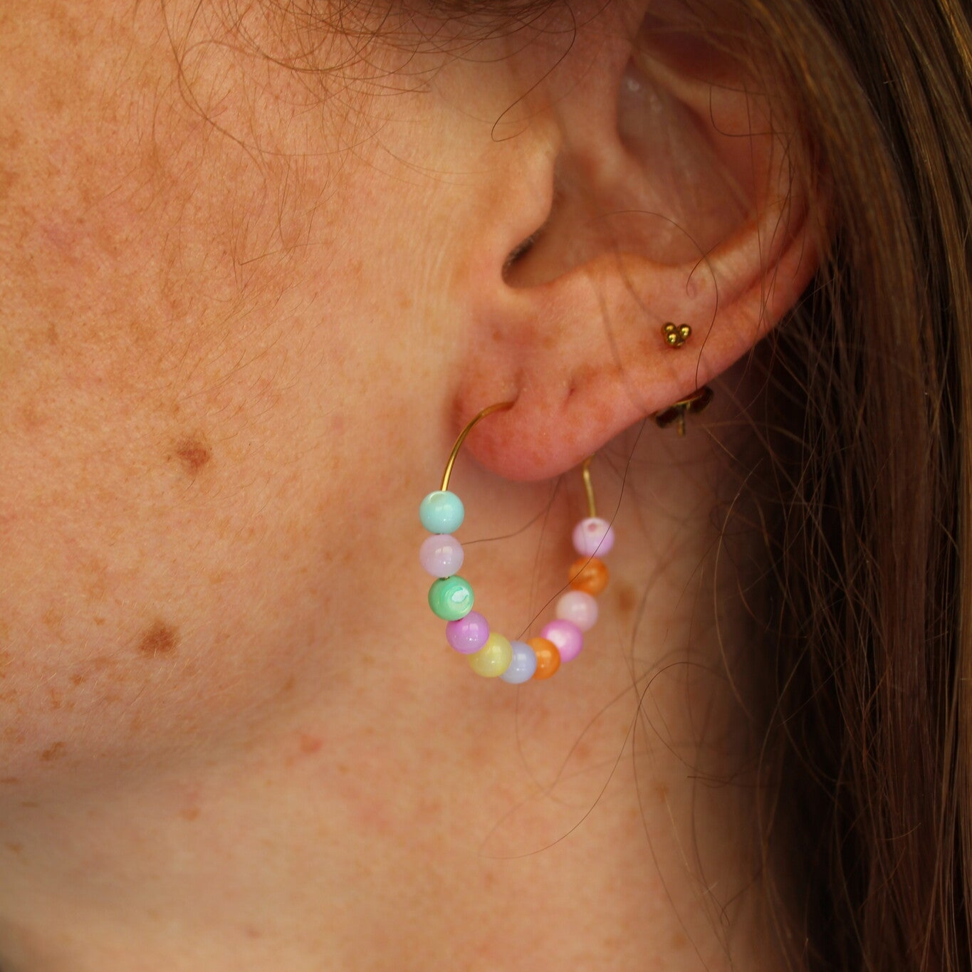 Neah - Boucles d'oreilles - Acier inoxydable