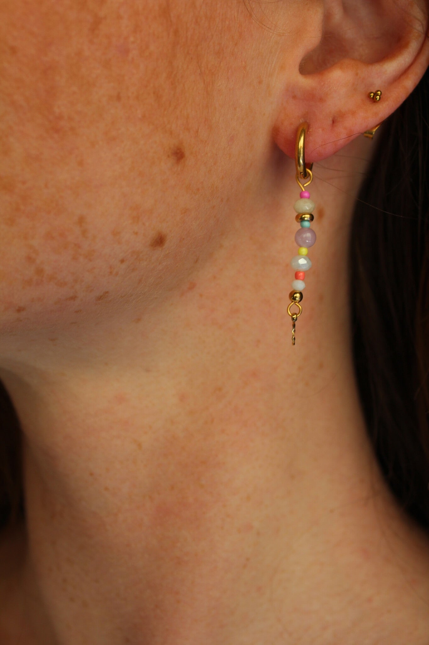 Fina - Boucles d'oreilles - Acier inoxydable