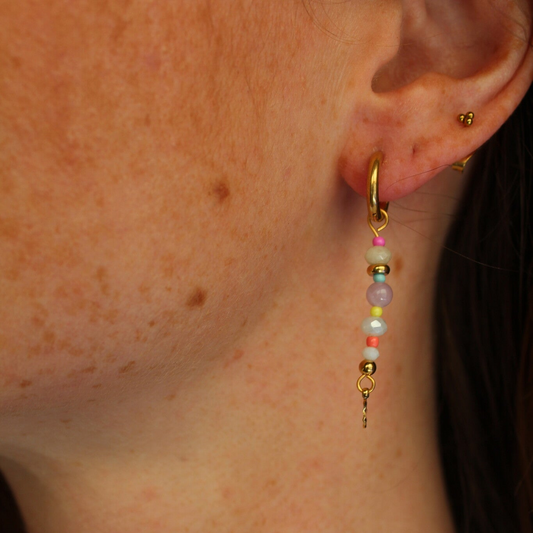 Fina - Boucles d'oreilles - Acier inoxydable