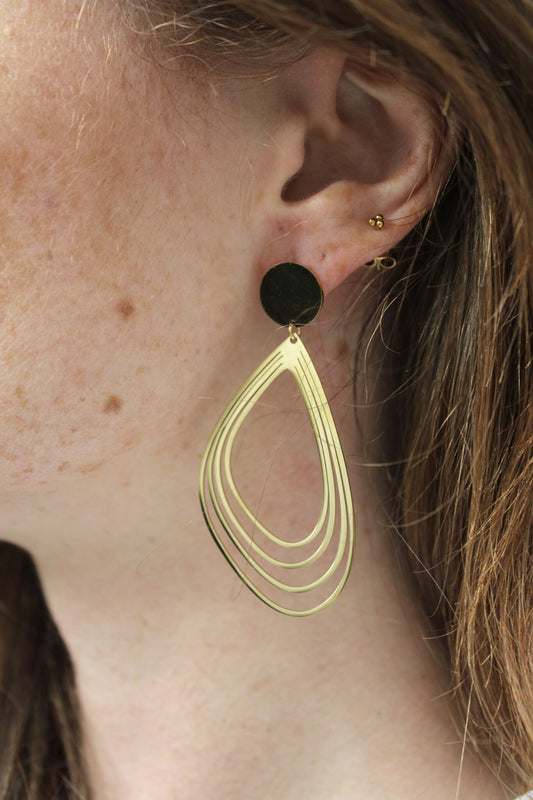 Joséphine - Boucles d'oreilles - Acier inoxydable