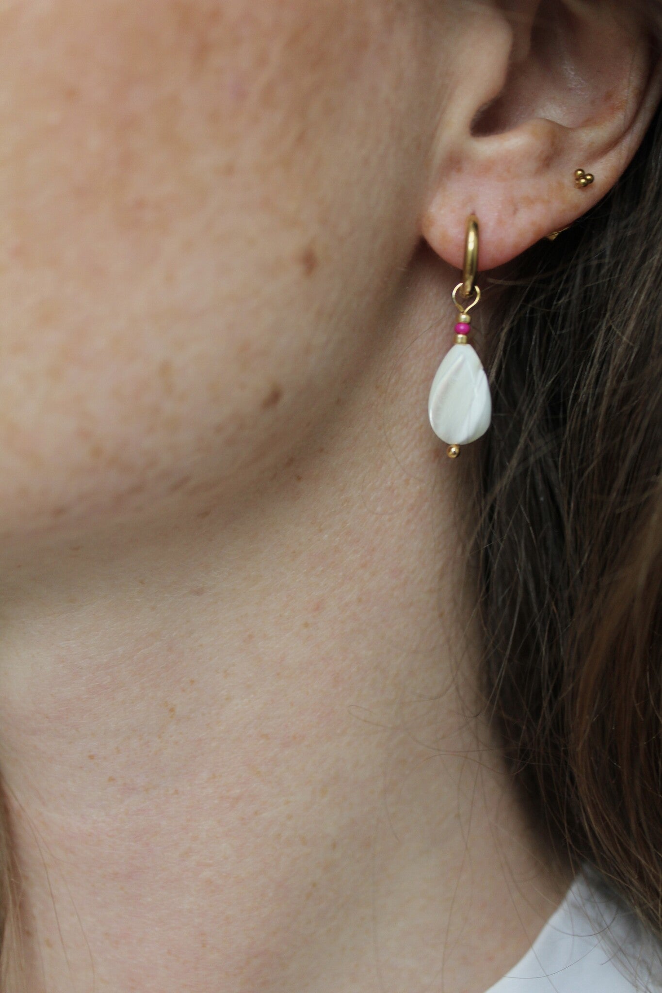 Sweet Shell - Boucles d'oreilles - Acier inoxydable