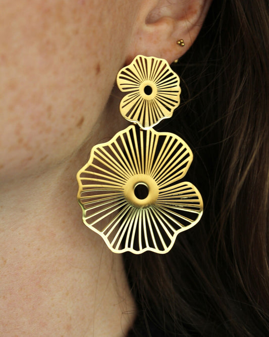 Dalia - Boucles d'oreilles - Acier inoxydable