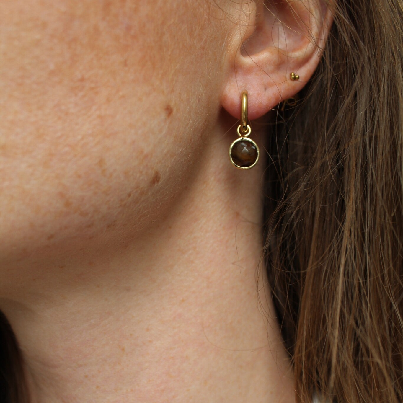 Saar - Boucles d'oreilles - Acier inoxydable