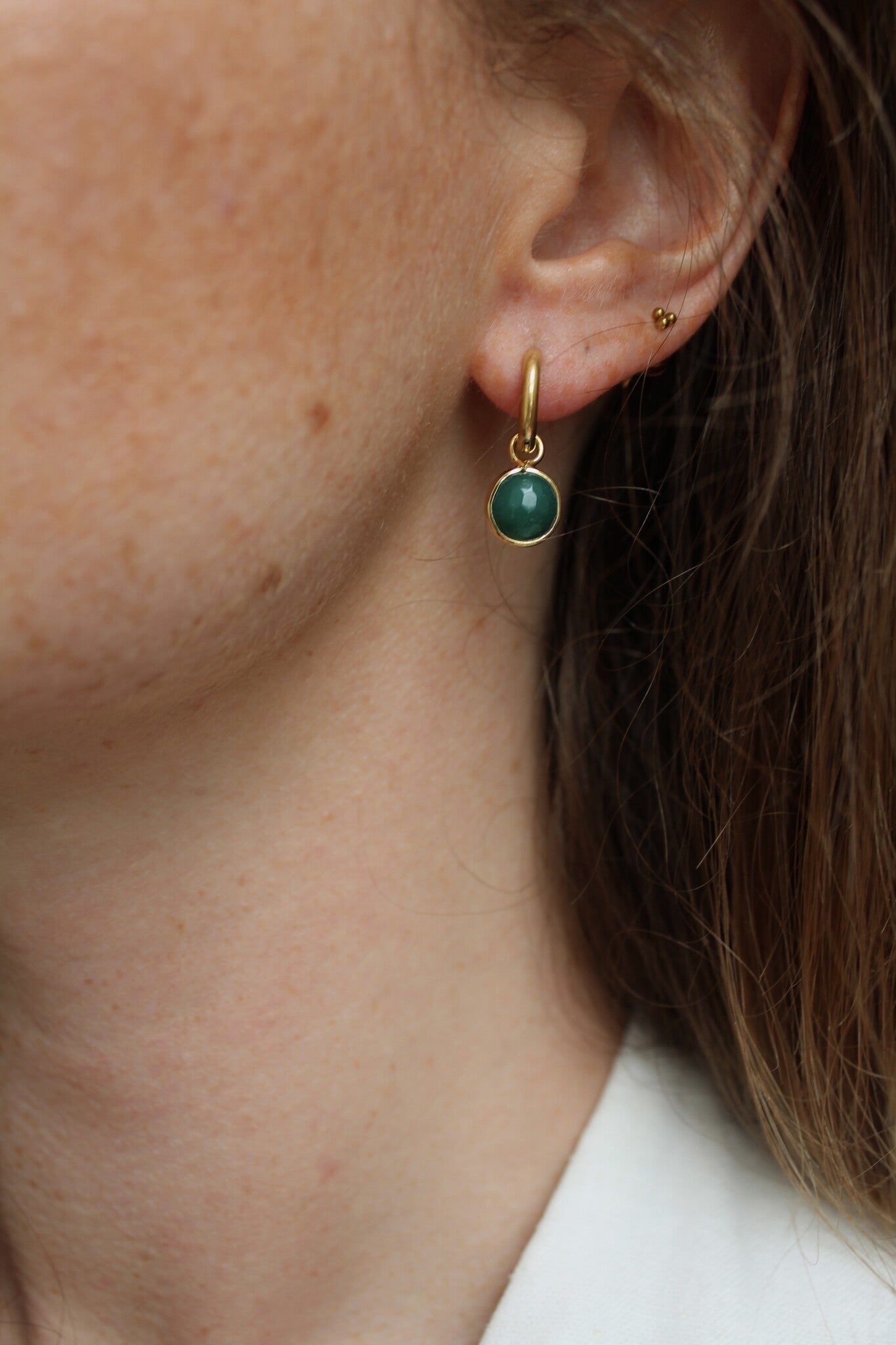 Saar - Boucles d'oreilles - Acier inoxydable