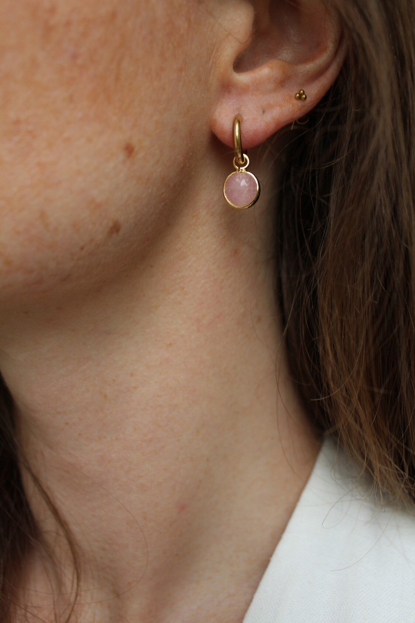 Saar - Boucles d'oreilles - Acier inoxydable