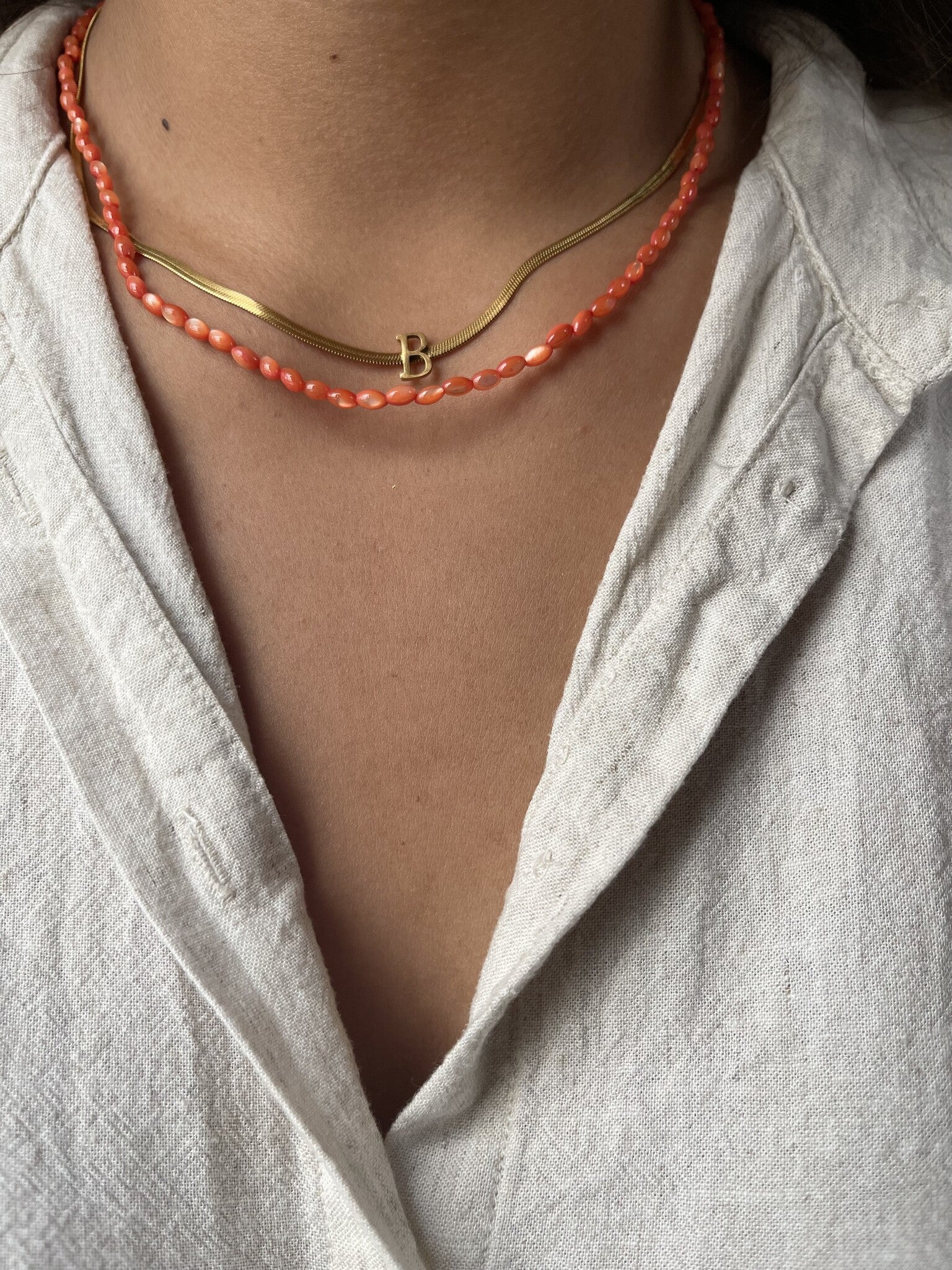 Real Shell - Collier - Acier inoxydable