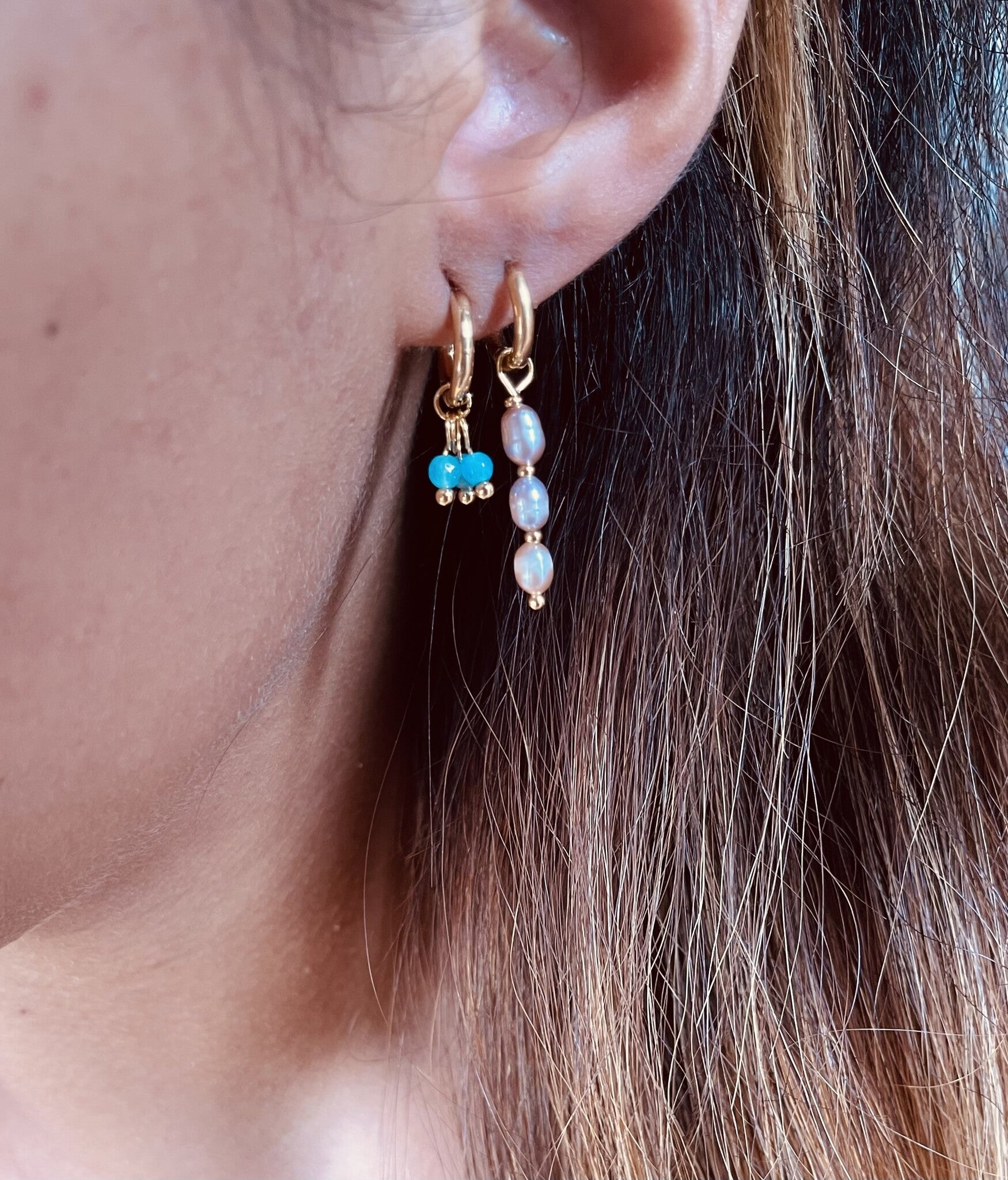 Gina - Boucles d'oreilles - Acier inoxydable