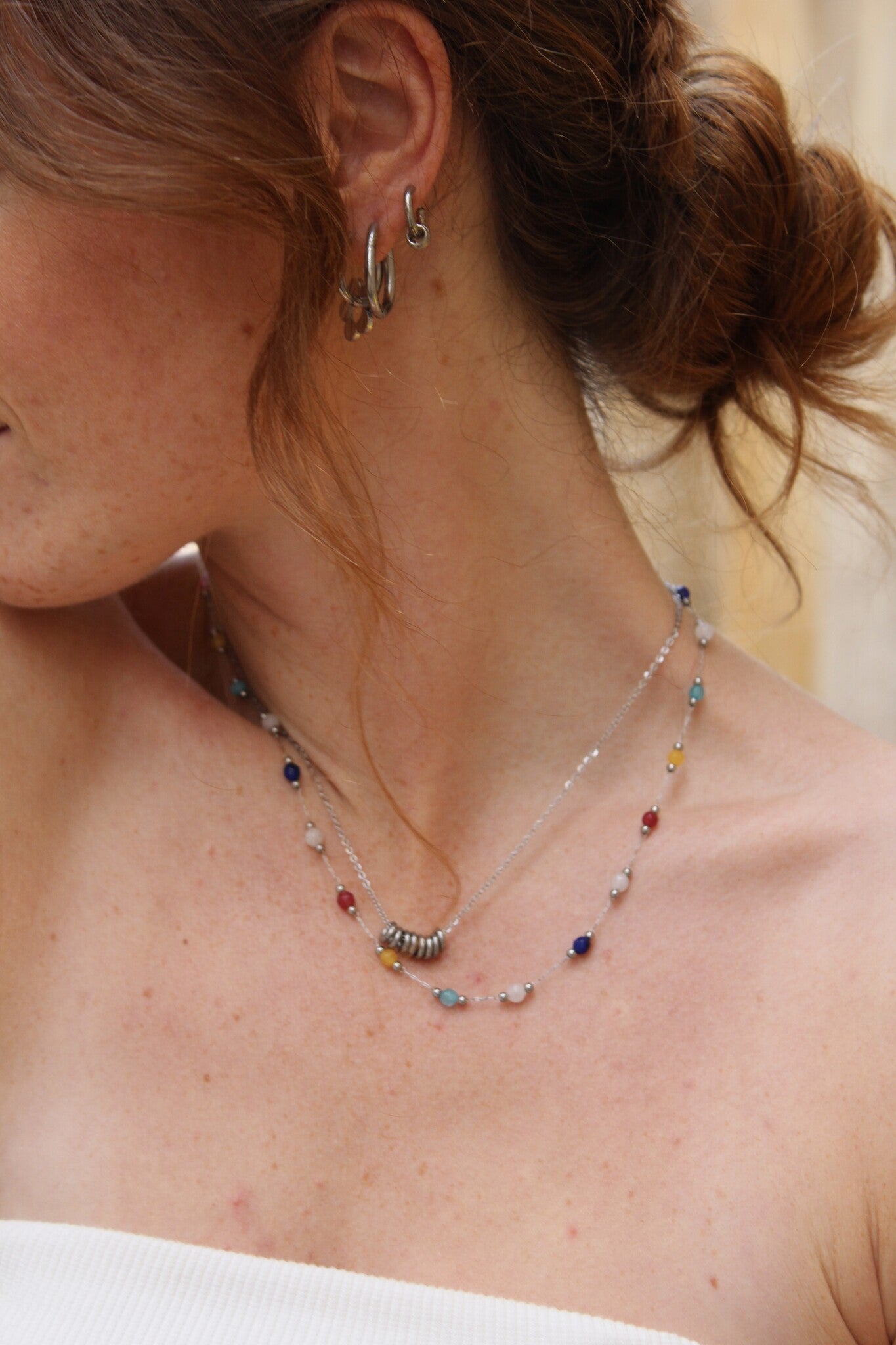 Belle fleur - Boucles d'oreilles - Acier inoxydable