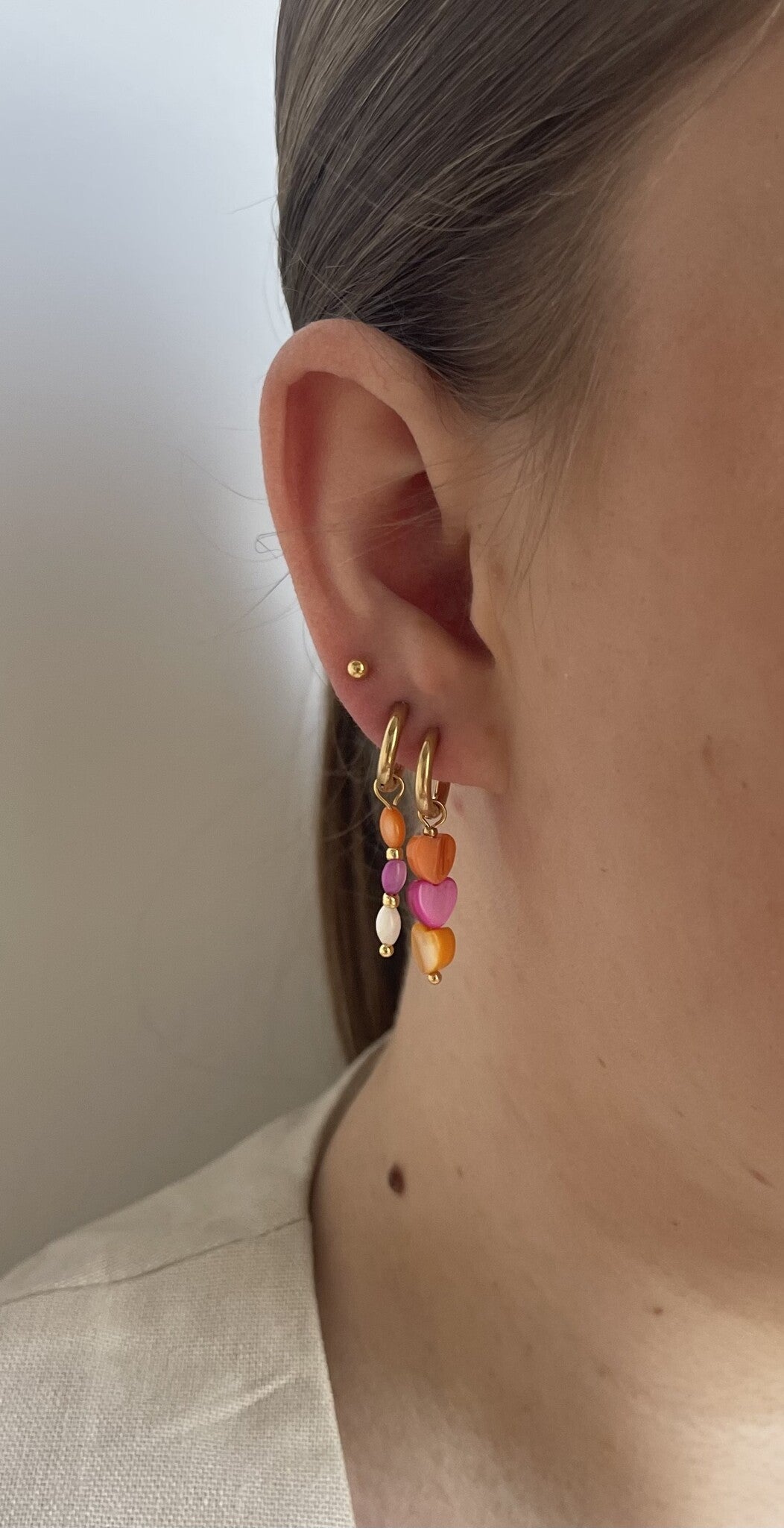 Annelot - Boucles d'oreilles - Acier inoxydable