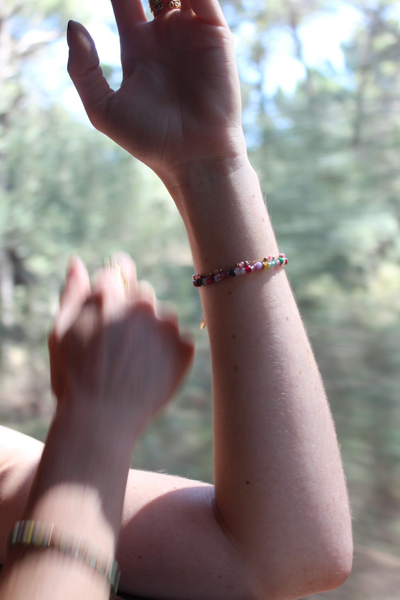 Sophia - Bracelet - Pierre naturelle - Acier inoxydable