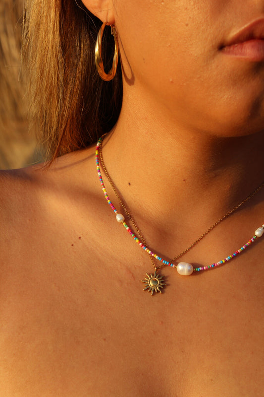 Perles, perles, perles - Collier - Acier inoxydable