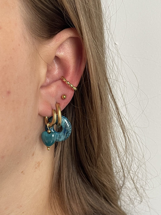 Eternamente - Boucles d'oreilles - Acier inoxydable