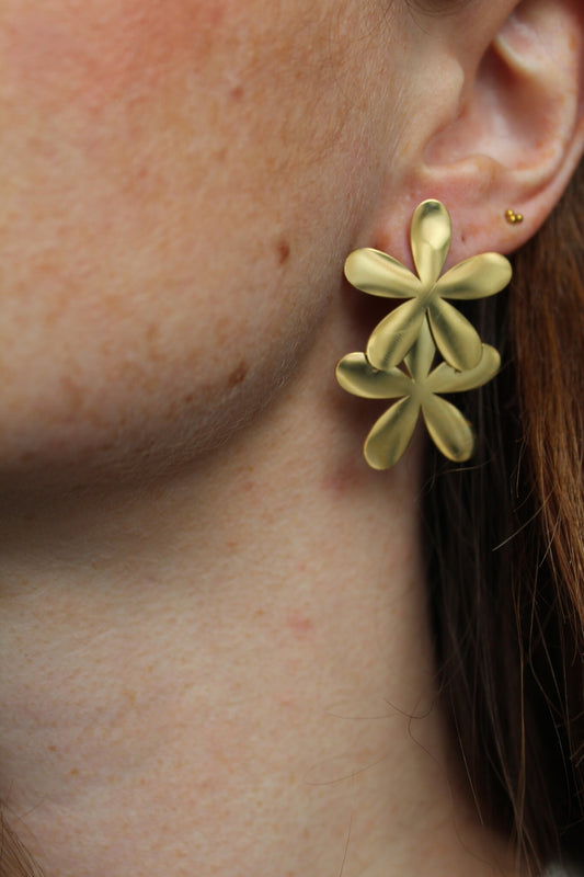 Flores - Earrings - Stainless Steel