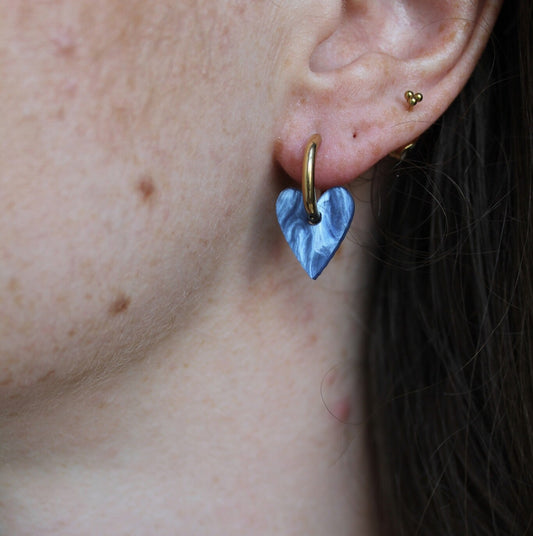 Hanne - Boucles d'oreilles - Acier inoxydable